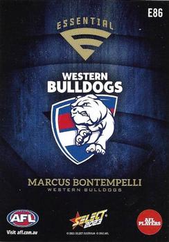 2023 Select AFL Footy Stars - Essentials #E86 Marcus Bontempelli Back